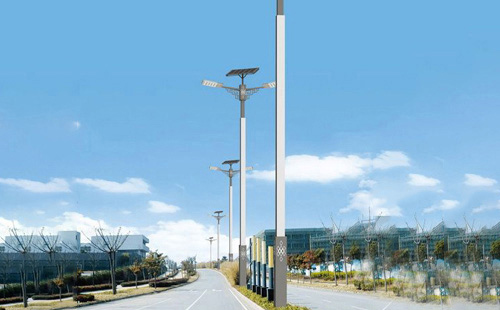 申扎太阳能路灯前半夜亮后半夜暗的真相：控制器分时调光机制